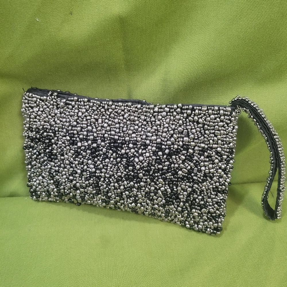 Vintage Black and Silver Wrislet